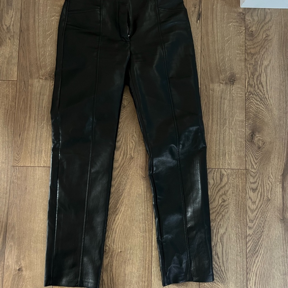 Aritzia Wilfred Leather Pants